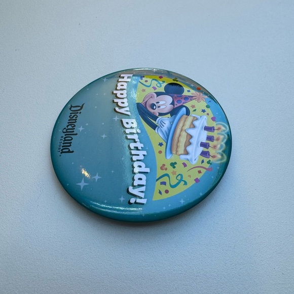 Disney Disneyland Resort “Happy Birthday” Button Pin - Picture 6 of 7